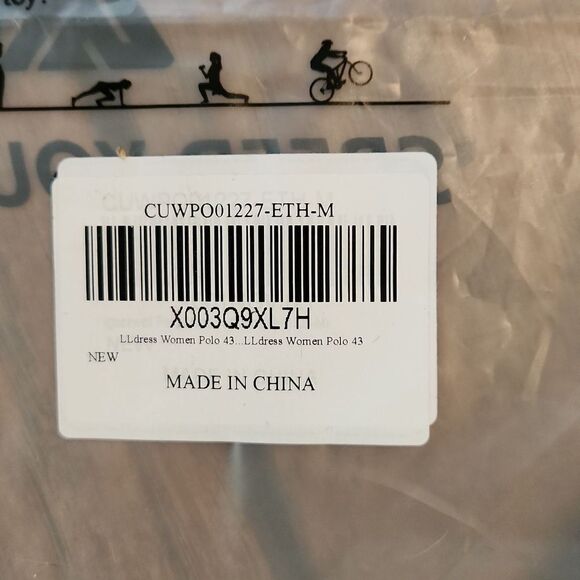 NWT Speed Your Run women's medium v neck sports polo - Picture 4 of 8